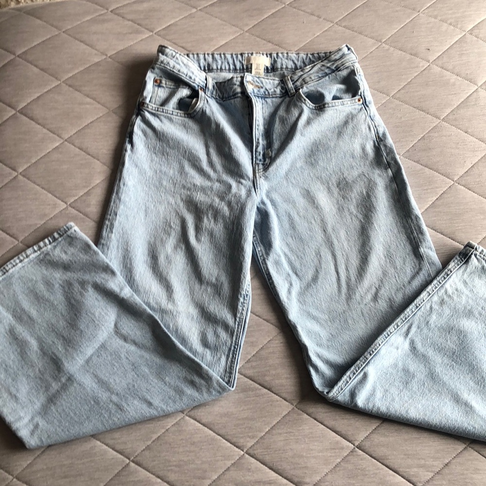 H&M Women’s Wide leg Jeans Size14.